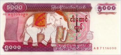 5000 Kyats